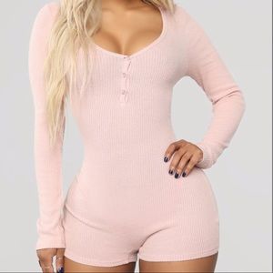 Fashion Nova sleep romper